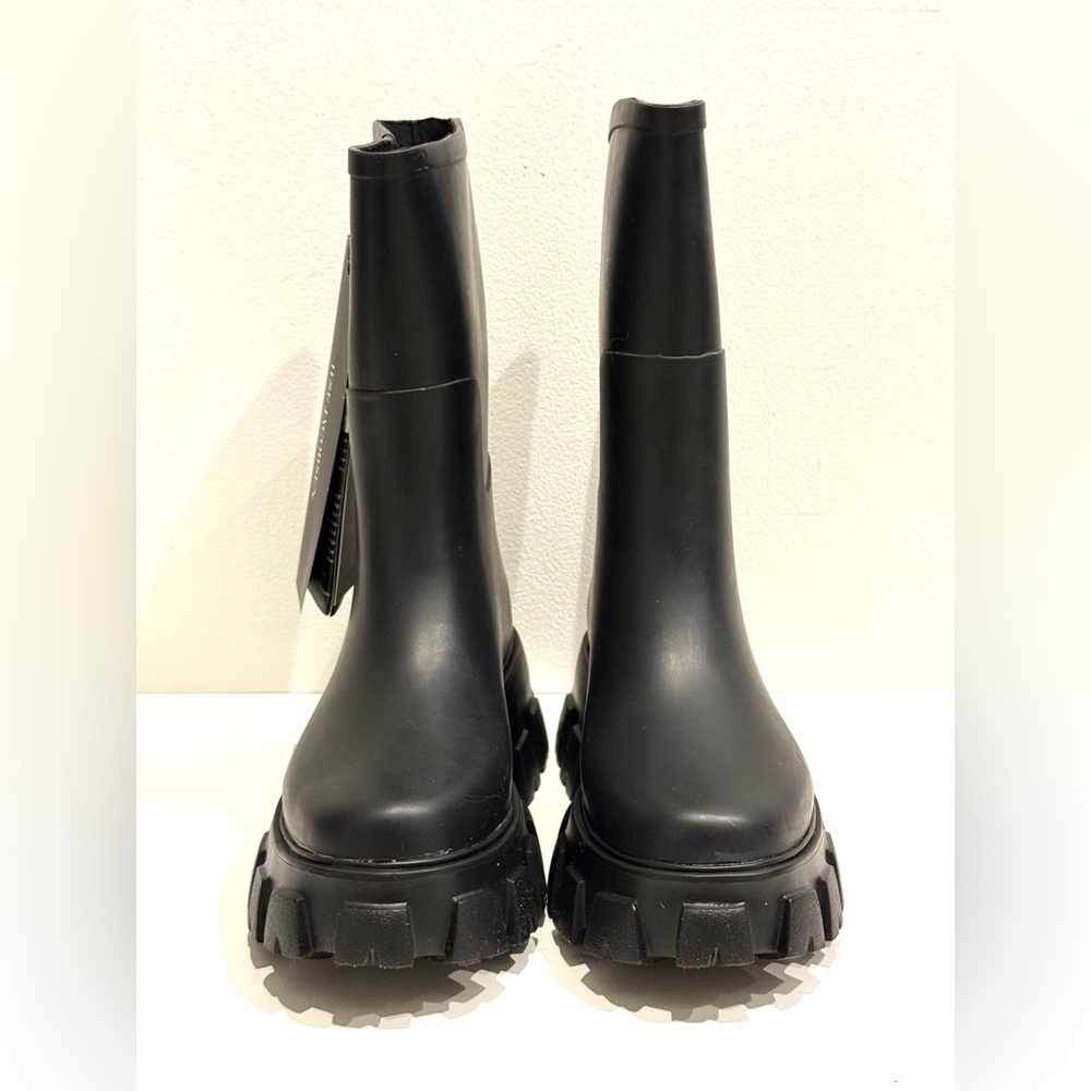 NWT ILSE JACOBSEN 3/4 RUBBER MOON CHELSEA BOOTS EURO 37 - Picture 8 of 15